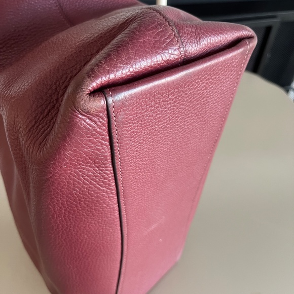 Vintage Leather Coach Handbag - Picture 14 of 16